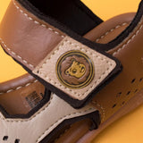 Sandalias Papos Prince Miel y Café - PAPOS