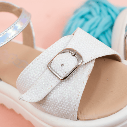 Sandalias Teen Comfort Blanco - PAPOS Sandalias Niñas