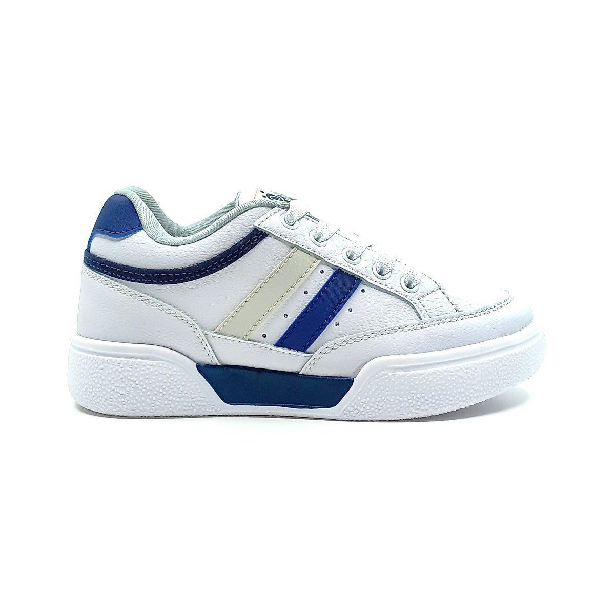 Tenis Dareck Blanco y Gris - PAPOS