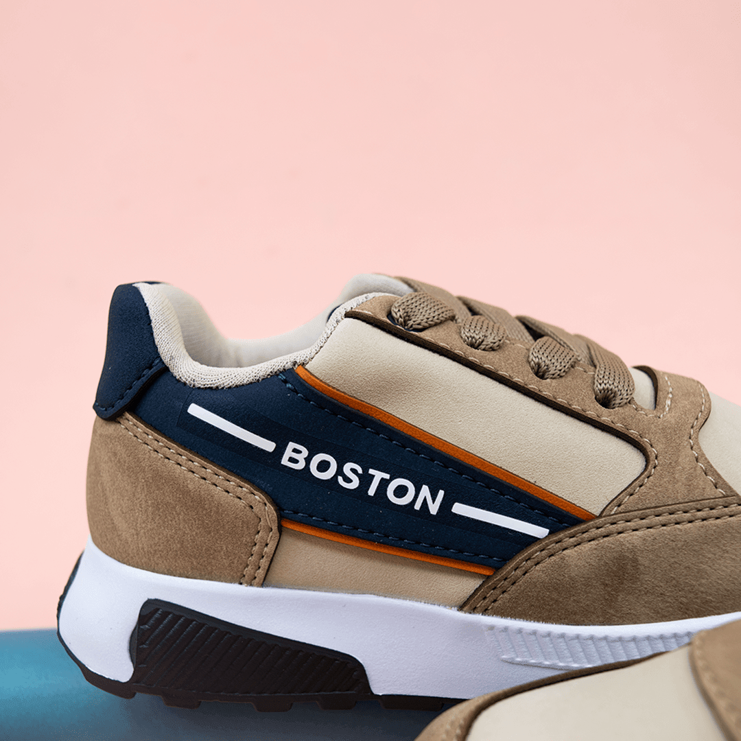 Tenis Niños Boston Beige - PAPOS