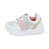 Pastiche Green - PAPOS Calzado Infantil Colombiano Tenis para Niñas, de hermosos colores que le da un toque muy moderno y exclusivo. Cierre de cordones que se adapta perfecto a cualquier tipo de empeine. Suela con muy buena adherencia al suelo y resistencia al desgaste e increiblemente liviana.