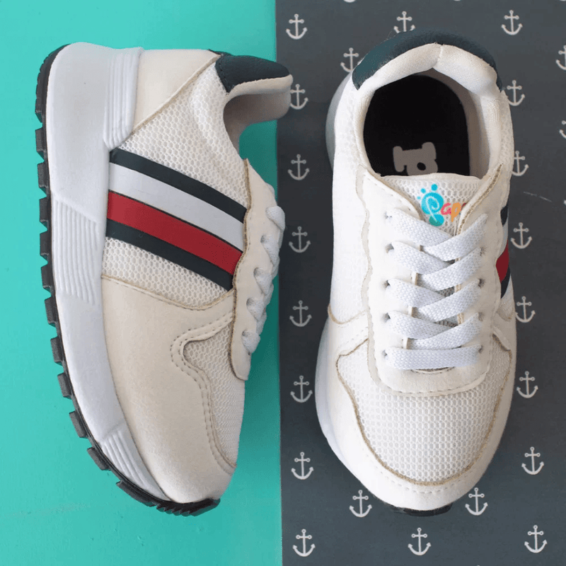 Tenis Magnific Blanco y Azul– PAPOS