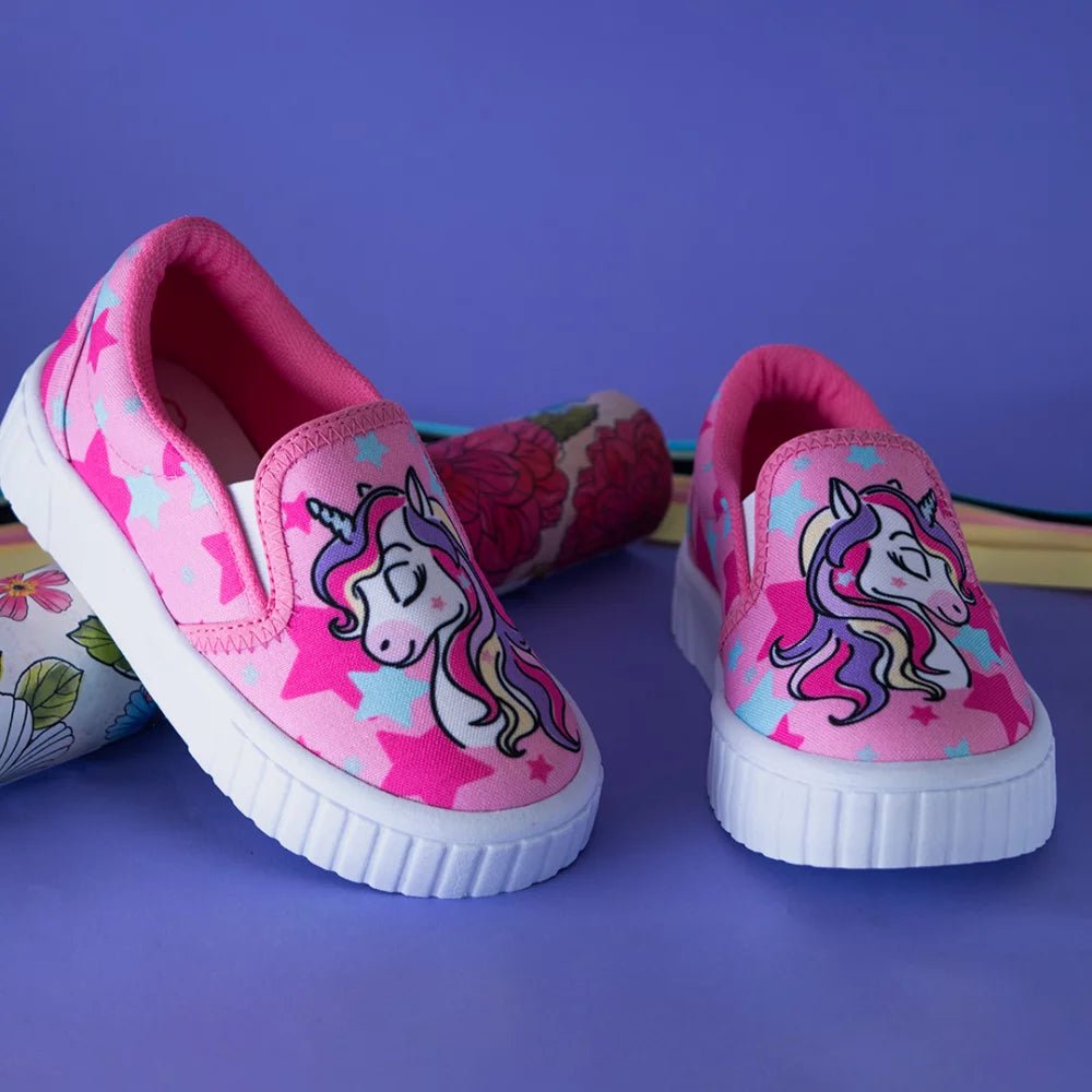 Zapatos Casuales Papos Unicornio Rosado PAPOS